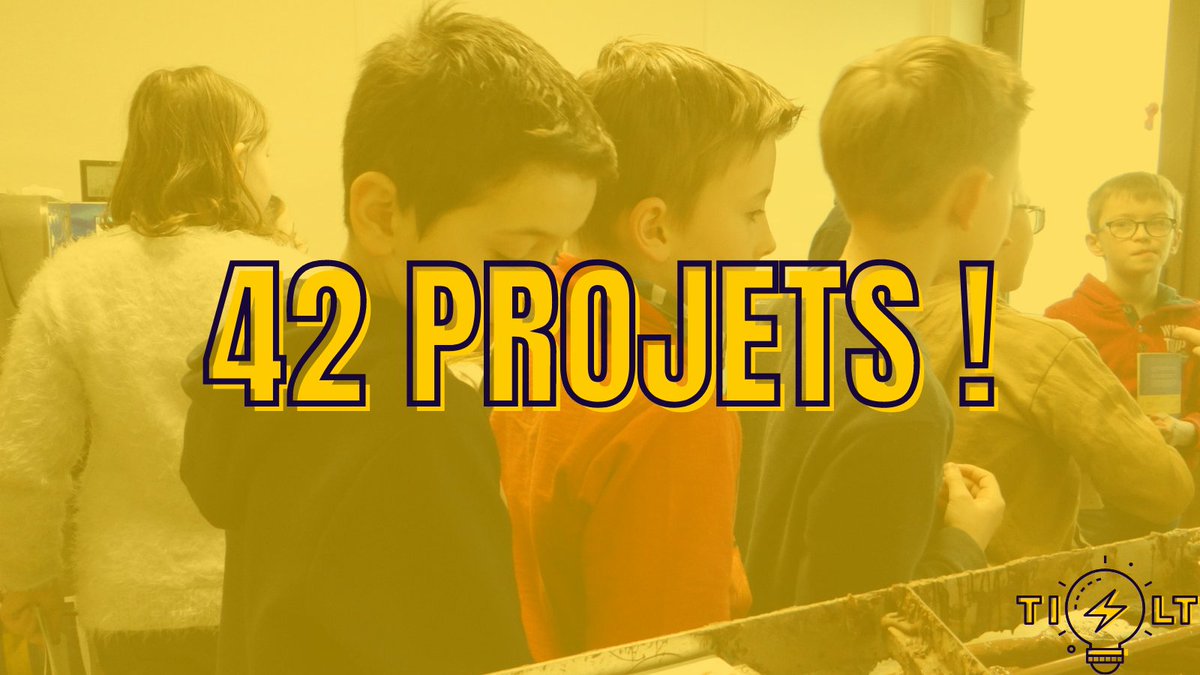 choqwapi's tweet image. 💯 Résultats 💯

Nous vous parlions récemment du projet Tilt&apos;, un projet basé sur la pédagogie de l&apos;étonnement. 😮

✅ Hé  bien au cours des 8 dernières années, ce n&apos;est pas moins de 42 projets qui ont été menés ! 

Pour en savoir plus 👉 tilt.choq.be