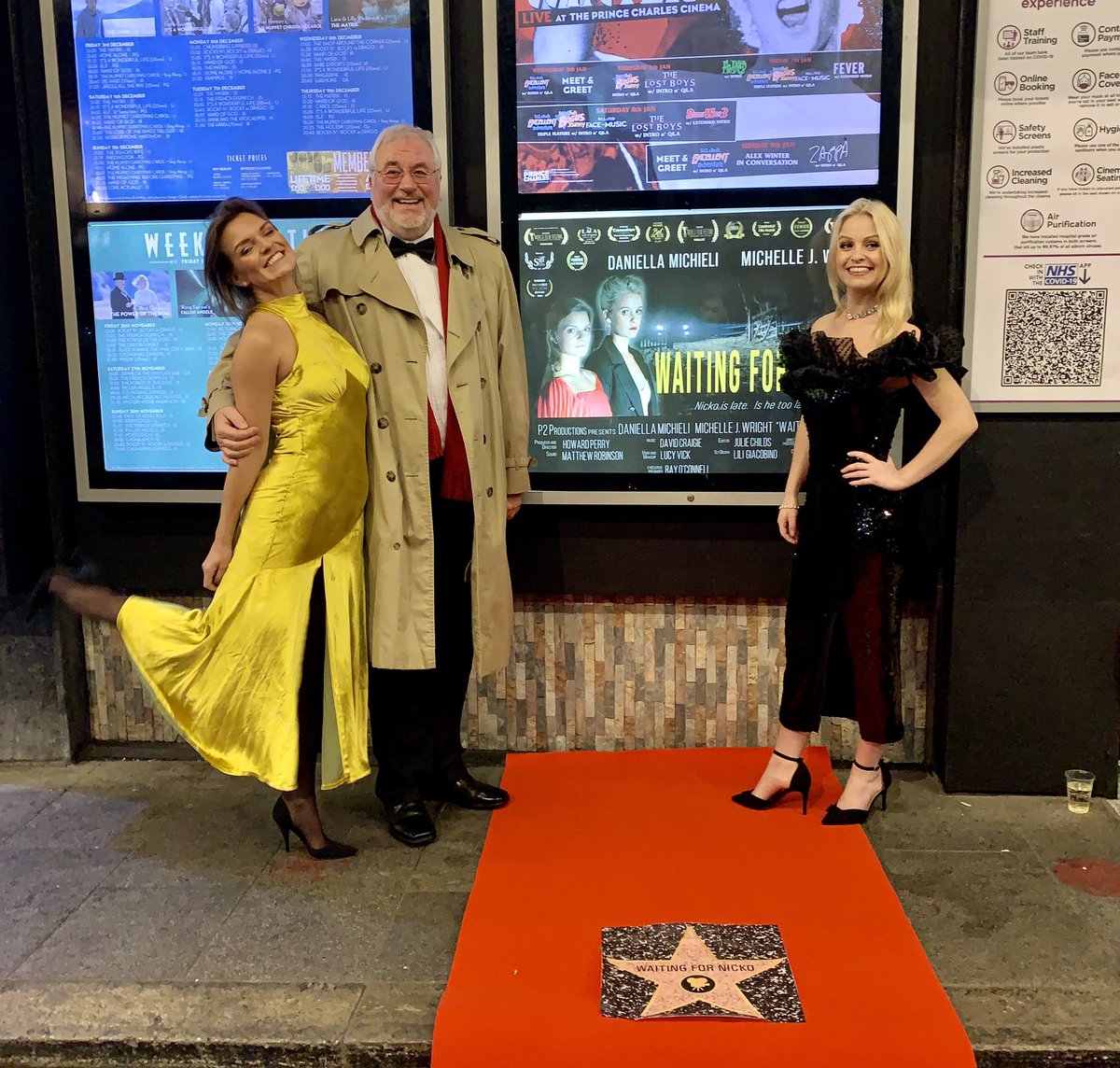 Huge shout out to Dani and Michelle for making our West End debut so memorable.  Your talent inspires me! 🎥🎬🙏🌟🌟🌟🌟🌟 <a href="/DanniMichieli/">Daniella Michieli</a> <a href="/MichellejWright/">Michelle J. Wright</a>