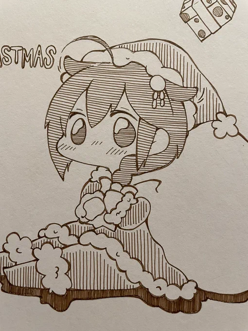 ちんまいの最高❤️
 #今月描いた絵を晒そう 