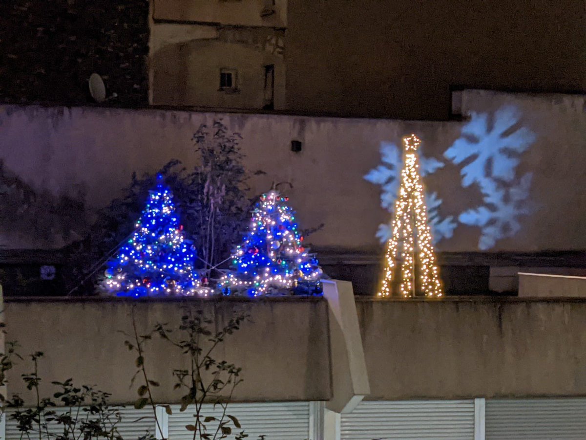 SDCLafayette's tweet photo. Décoration de Noël fait le wk dernier par des copropriétaires de la Résidence. https://t.co/0BvjxIscBO