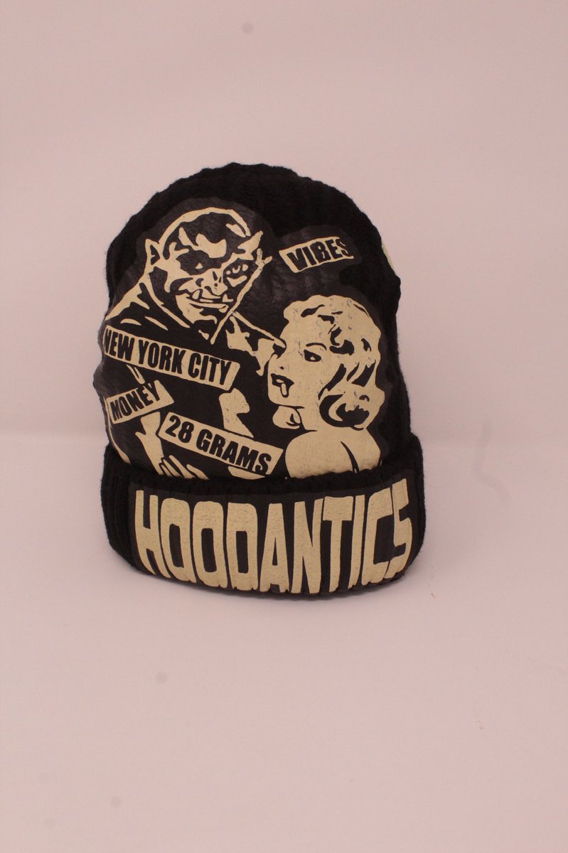 Hoodantics1's tweet photo. Hood Harvest beanie available now. The inner lining is plush. This beanie also glows In the dark. https://t.co/VzF9AdrIvM
