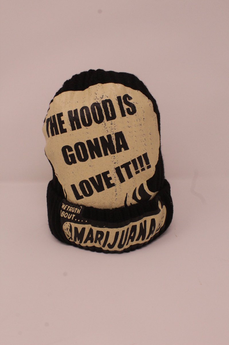 Hoodantics1's tweet photo. Hood Harvest beanie available now. The inner lining is plush. This beanie also glows In the dark. https://t.co/VzF9AdrIvM