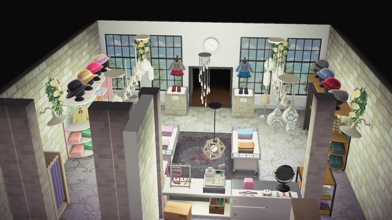 Apparel Shop IDEA For ACNH Happy Home Paradise Bridal Shop Speed Build