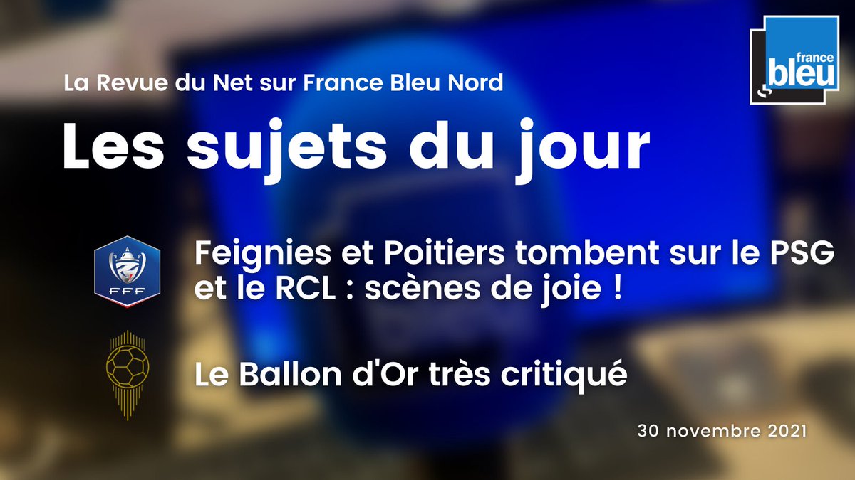 TheoBleuNord's tweet photo. Ce soir dans la #RevueDuNet, on parle de #CoupeDeFrance et du #BallonDor.
💬 Selon vous, le Ballon d'Or vaut-il encore quelque chose ? Comprenez-vous le classement ?
🥇 Messi
🥈 Lewandowski
🥉 Jorginho
4⃣ Benzema
5⃣ Kanté
6⃣ Ronaldo
7⃣ Salah
8⃣ De Bruyne
9⃣ Mbappé
🔟 Donnarumma https://t.co/T4KHqeMbI7