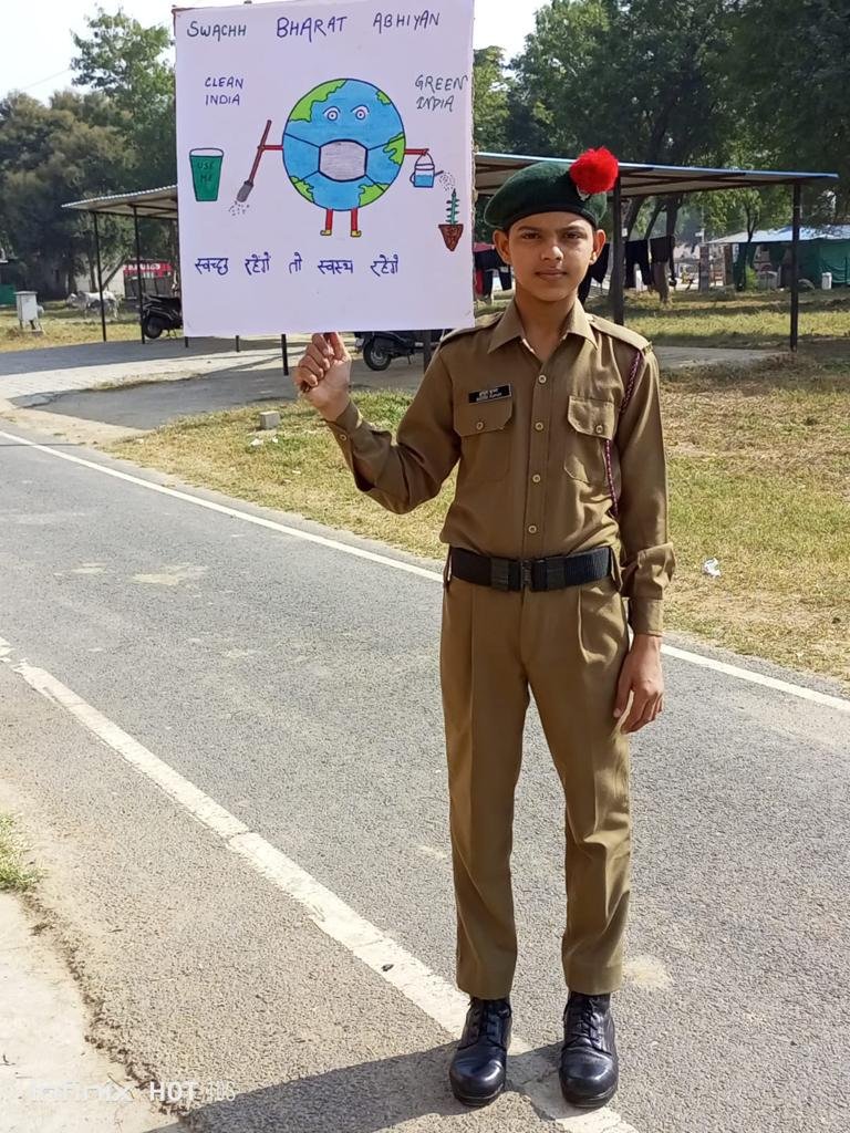kota_ncc's tweet photo. 👆🏻 social service, statue cleaning and tree plantation drive undertaken by 3 Raj NCC Armd Sqn Alwar to celebrate NCC Day. https://t.co/jH4vahn9Tm