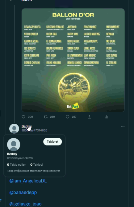 Betparkx's tweet photo. @Hons63406337 Merhabalar, etkinlik kontrollerinde takip etmediğiniz tespit edildiği için bonusa hak kazanamamışsınız. Bilginize https://t.co/IRhJ8NpO8f