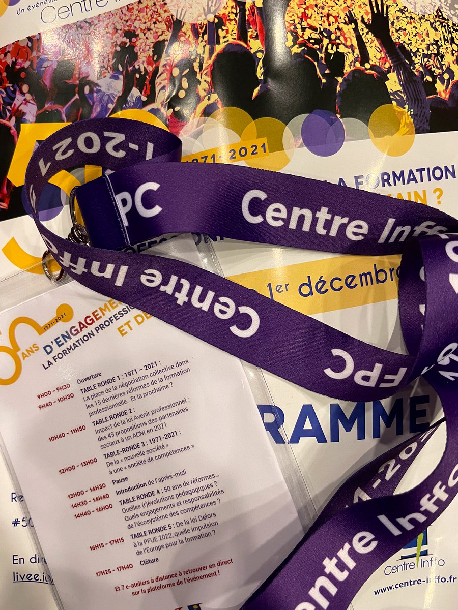 #50ansFPC 
Première table ronde de l’événement avec <a href="/OlivierFaron/">Olivier Faron</a> <a href="/GillesGateau/">Gilles Gateau ⚡</a> <a href="/jcmailly/">Jean-Claude Mailly</a> <a href="/FlorencePoivey/">florence poivey</a>, Maryse Dumas et Jean-Marie Luttringer 

📌1971-2021-La place de la négociation collective dans les 15 dernières réformes de la #formation #professionnelle. Et la prochaine ?