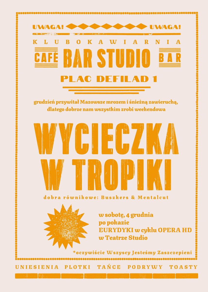 Buszkers's tweet photo. Moje pierwsze większe melanże w Poznaniu to było granie z @mentalcut 🤘🏻Łezka w oku się kręci. Dawno się z tą mordą nie widzieliśmy, więc w sobotę odświeżamy w trybie tropikalnym 🌴 Zapraszam do #BarStudio https://t.co/66x3Dc1W5a
