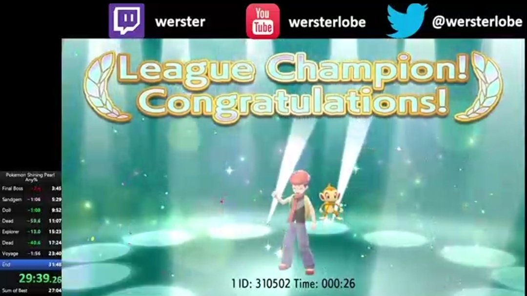 تويتر 昇進 S P على تويتر Rt Bonkohu23 ポケモンbdspのバグありrta 海外兄貴がついに30分切った 波乗りバグなし 倒したのムックルのみ 謎の場所 探検セットでポケモンリーグ ポケモンbdsp T Co 2leifooszu