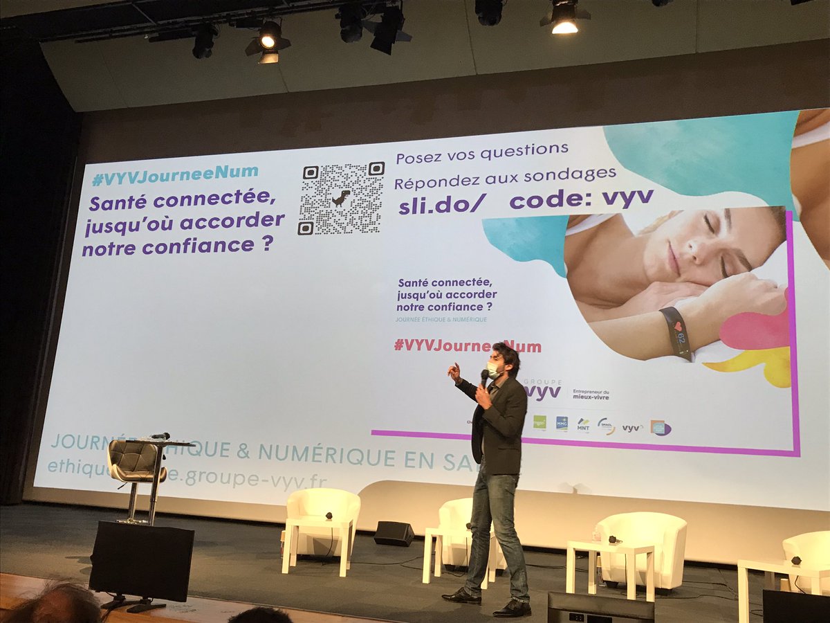 MGENER262's tweet photo. Journée éthique et numérique en santé @Groupe_VYV à Diagora Labège. Santé connectée, jusqu’où accorder notre confiance ? Propos d’ouverture de Stéphane Junique président @Groupe_VYV . De nombreux militants @groupe_mgen sont présents https://t.co/YXwD4OvM7a