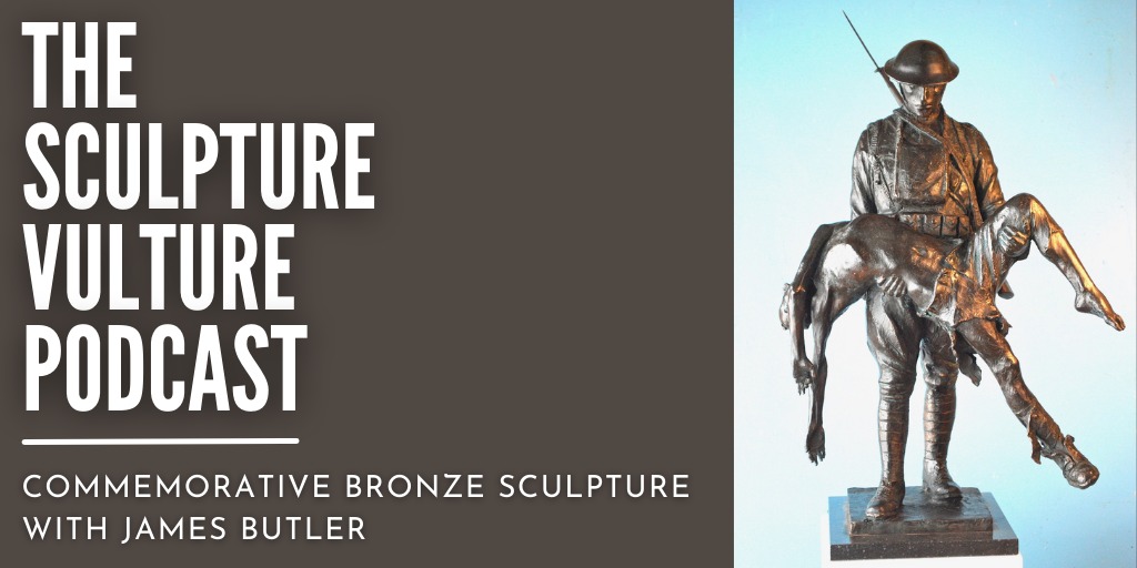 AntiqueBronze1's tweet photo. Join us today on, The Sculpture Vulture Podcast, as we discuss building momentum, storytelling and Commemorative Sculpture with James Butler https://t.co/O8jM1kibqi https://t.co/XRFdTvfLNX