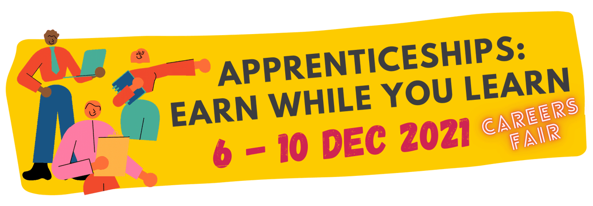UoGOutreach's tweet photo. @STEMLearningUK Virtual Apprenticeships Fair 

🌟6-10 December

This is a great chance for students aged 14-19 to find out more about the apprenticeship pathways available at University of Greenwich alongside a
variety of exhibiting employers.

➡️ https://t.co/xjfEKUybdz https://t.co/Vb0Ag0bcCj