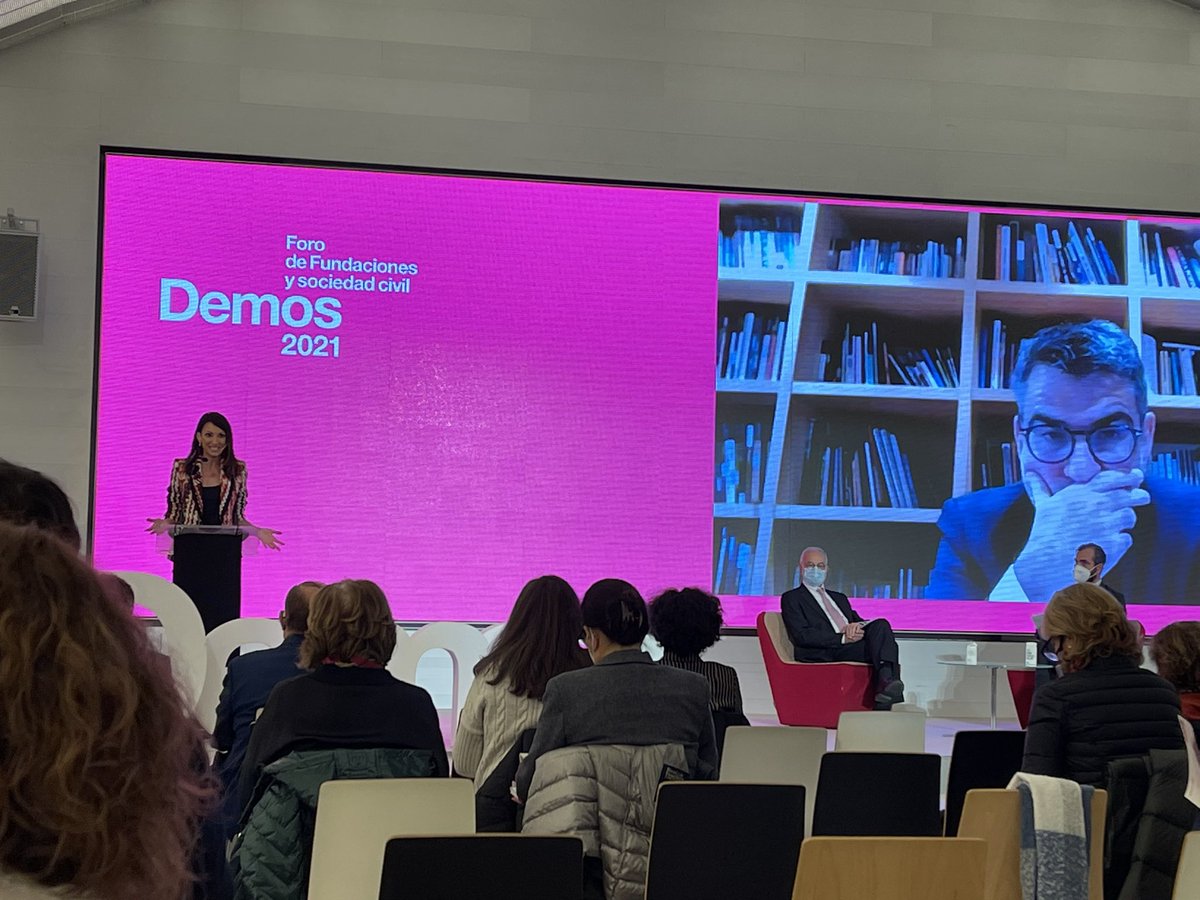 cdiazgutierrez's tweet image. Apoyando a la @AEF_fundaciones en su evento anual #Demos2021