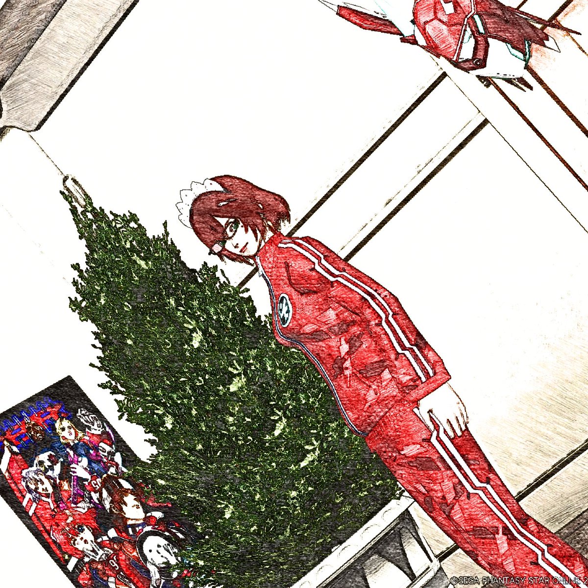 ihathesa_online's tweet photo. 楽な格好が一番です。メンテもありますし、今日のところはこのへんで。
おやすみなさい、良い夢を。
#PSO2NGS #SketchCamera https://t.co/bui9VFu0Zd