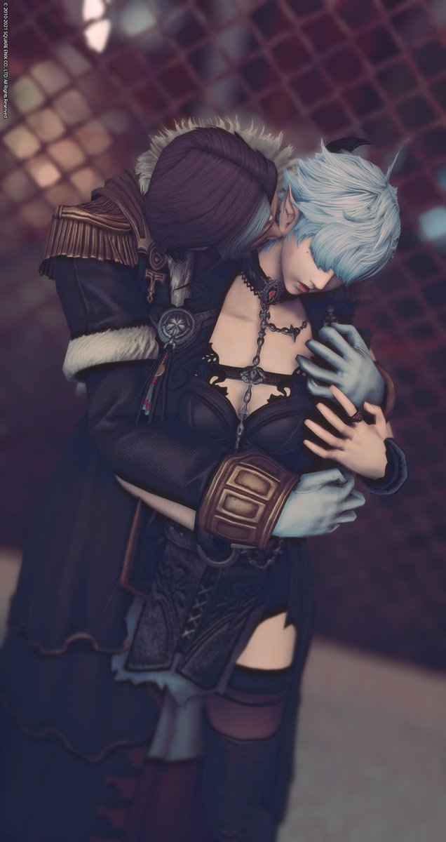 Cielmiow's tweet photo. 被他抓走的你。

#GPOSERS #Emetselch #emetwol #エメトセルク #エメ光 https://t.co/2j8KZ4b1VI
