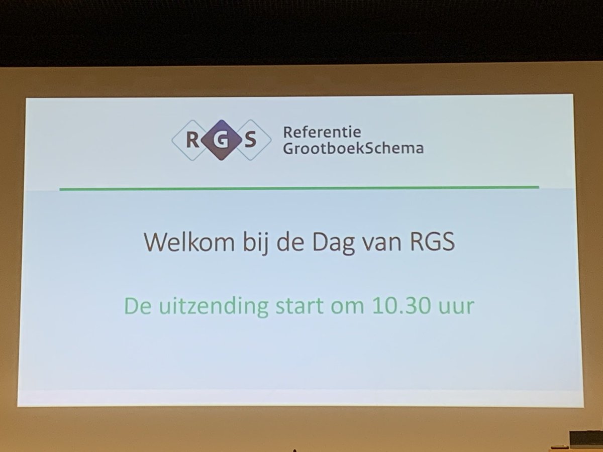 #dagvanRGS 
Gaat zo beginnen.