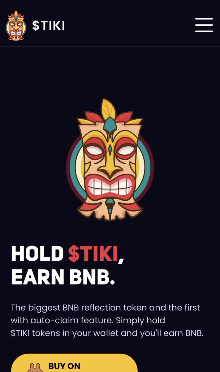 You want a good upcoming  gem  ?     #tikitoken                                                       Buy 10 k tiki and earn  some good income #pasive                                           #nfts online and looking hott 🔥#crypto #nfts #moon #binance #byt #befast #dutch #hott