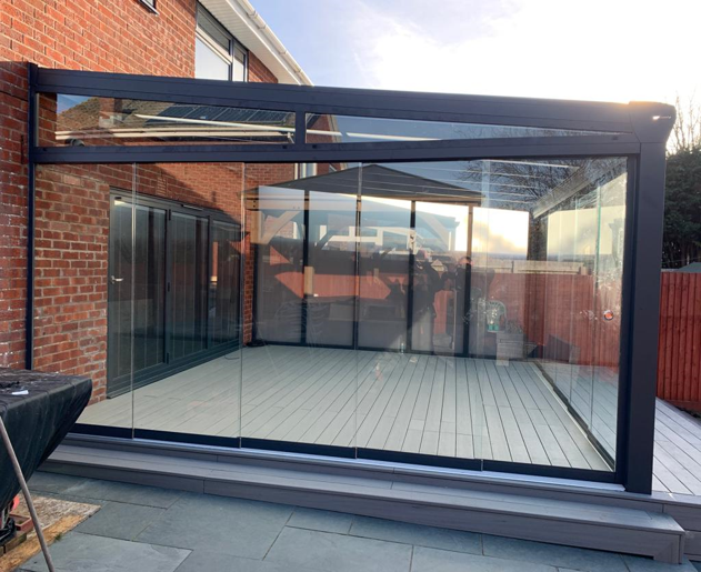 TimberTechUK's tweet photo. This customer used our stunning EasyClean Edge+ Sea Salt Grey composite deck boards as a floor their new SunSpace 😍

If you're thinking about adding composite decking to your garden, be sure to check out our Sea Salt Grey boards 👇
https://t.co/J2XZ9kTj4J https://t.co/ArZu72nyPh