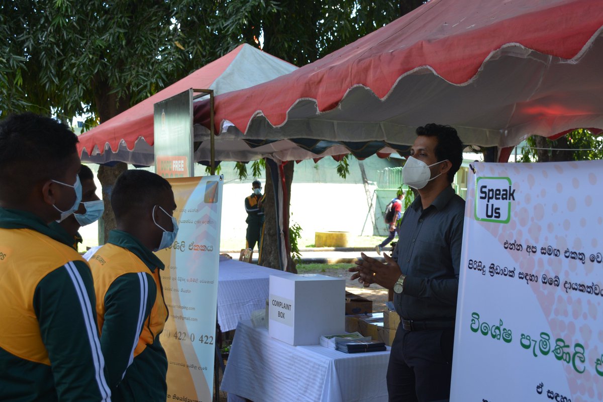 Apart from Dope Control Tests, a special  5day  Outreach Program,for the athletes of the Sri Lanka Army Inter Regiment Athletic Championships which was held for the 57th time at the Sugathadasa Sports Complex from 2021.11.22-2021.11.26. during this Outreach Programme.