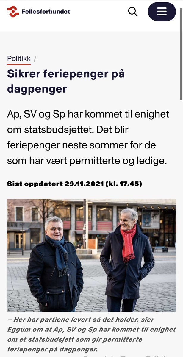 Fellesforbundet tweet media