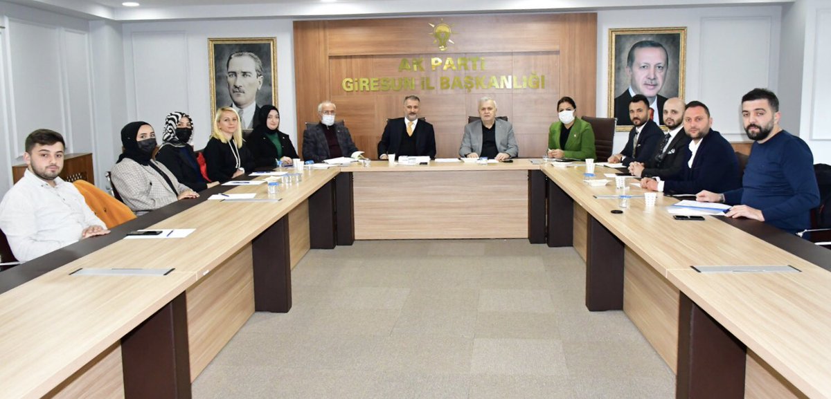 AK Parti Giresun (@giresunakparti) on Twitter photo istişare ve değerlendirme toplantısı gerçekleştirildi.
<a href="/BulentYagmurr/">Av. Bülent YAĞMUR</a>
<a href="/GMsecimisleri/">AK Parti Genel Merkez Seçim İşleri Başkanlığı</a> istişare ve değerlendirme toplantısı gerçekleştirildi.
<a href="/BulentYagmurr/">Av. Bülent YAĞMUR</a>
<a href="/GMsecimisleri/">AK Parti Genel Merkez Seçim İşleri Başkanlığı</a>