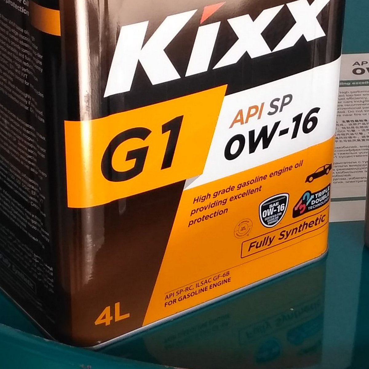 PradaOil's tweet photo. 🚘🚘🚘 Моторное масло Kixx G1 SP 0W-16 - синтетическое энергосберегающее масло, которое разработано для двигателей легковых автомобилей, в которых предусматривается использование масел с низкой вязкостью. https://t.co/mVadoJDsfe