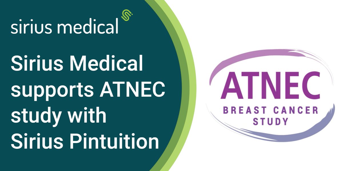 SiriusMedical's tweet photo. ๐ข - Sirius Medical supports the @ATNEC1 study with Sirius Pintuition, providing axillary #nodemarking and identification. Read more: https://t.co/uttttyHGb2
#BreastSurgery #ATNEC @ABSGBI @weare_iBRANET https://t.co/H4Kaa6NAZs