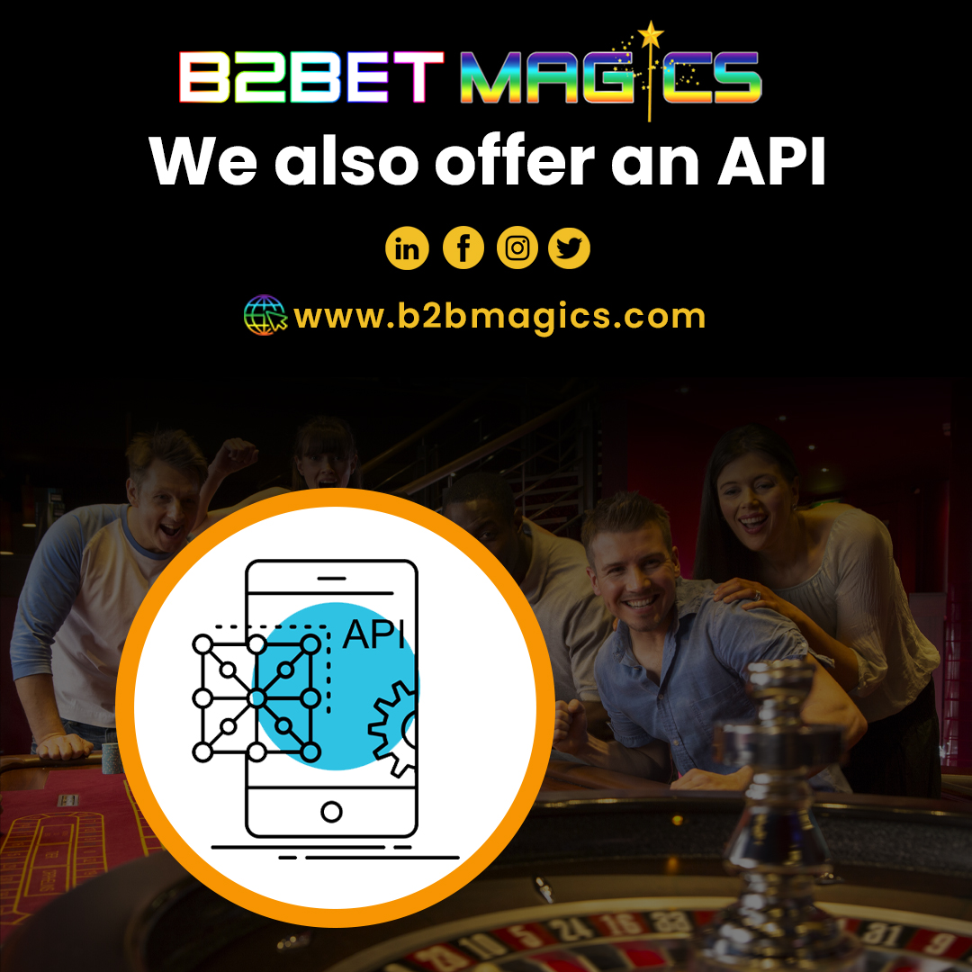 b2betmagics's tweet image. We also offer an API. bit.ly/3lfIDfF
#AgentSystem
#LiveCasinoDealers
#TurnkeyGaming
#TurnkeyCasinoSoftware