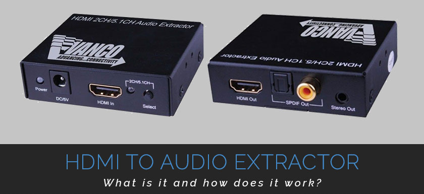 Want to connect your game console to a stand-alone monitor which does not have sound? That's where an HDMI to audio extractor comes in! Read more: buff.ly/316iI2M #HDMI #audioextractor #AVtweeps #ProAV