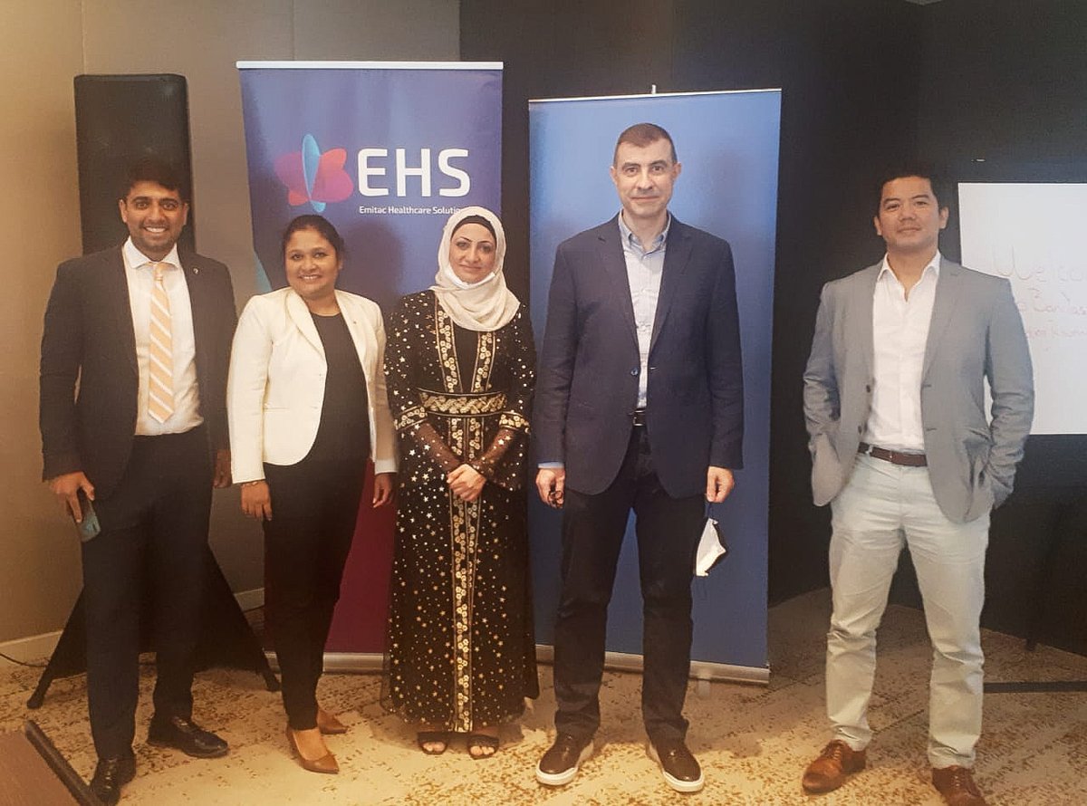 EmitacHealth's tweet photo. This week was full of learning as we wrapped up a 2-day “Super User training” with our partners Philips, delivered to users in Abu Dhabi hospitals on Philips monitors systems.

#Training #EHS2021 #Partnership #EndUser #Learning #AbuDhabi https://t.co/5r8gEgpCIX