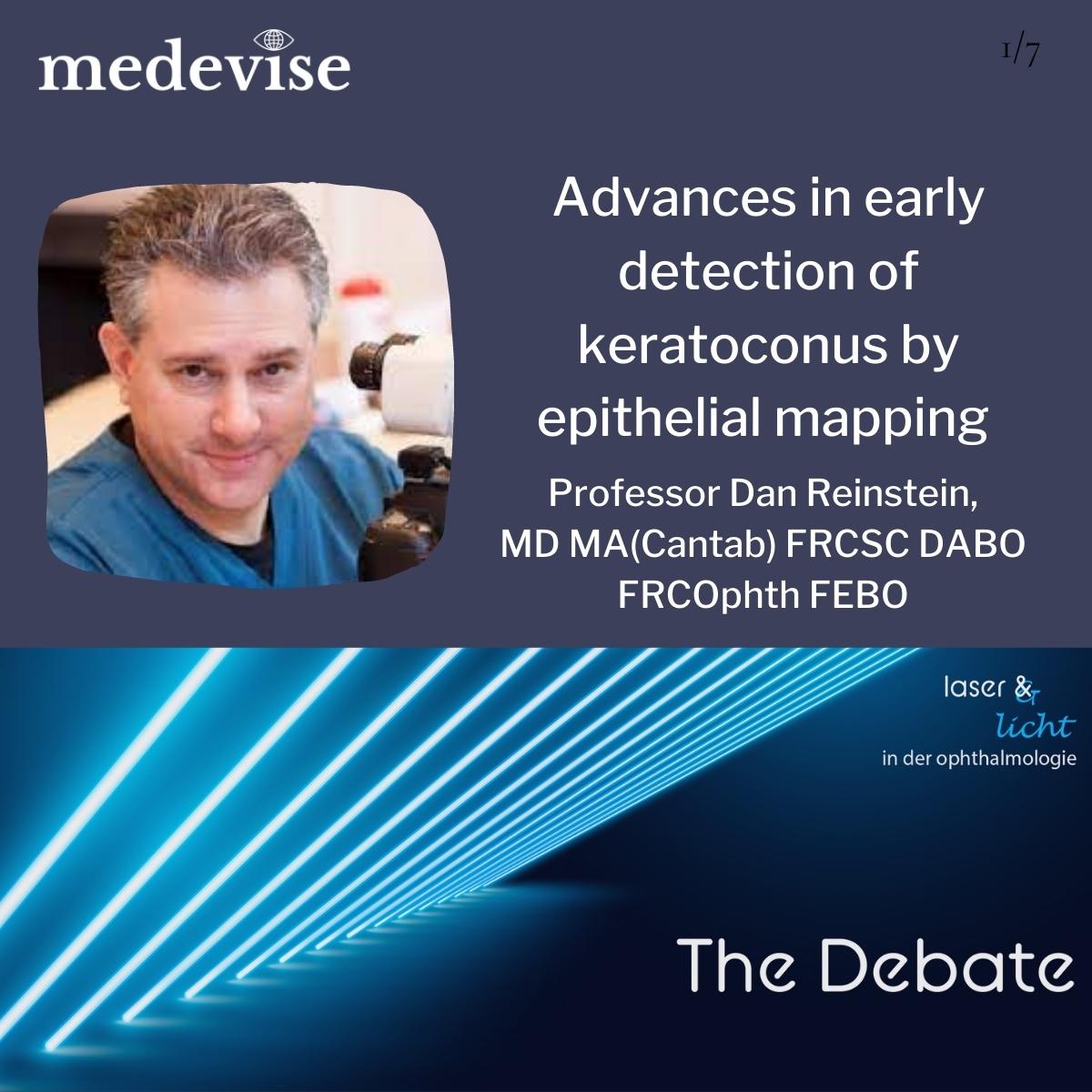 Medevise (@medevise_live) on Twitter photo Founder of the <a href="/LondonVision/">London Vision Clinic</a> <a href="/DrDanReinstein/">Prof Dan Reinstein</a> will speak on advances in the early detection of keratoconus by epithelial mapping at The Debate, an international forum of experts tackles corneal ectasia, on 4 December at 14:30 CET.
Register now 👉 bit.ly/3DLttW8 Founder of the <a href="/LondonVision/">London Vision Clinic</a> <a href="/DrDanReinstein/">Prof Dan Reinstein</a> will speak on advances in the early detection of keratoconus by epithelial mapping at The Debate, an international forum of experts tackles corneal ectasia, on 4 December at 14:30 CET.
Register now 👉 bit.ly/3DLttW8