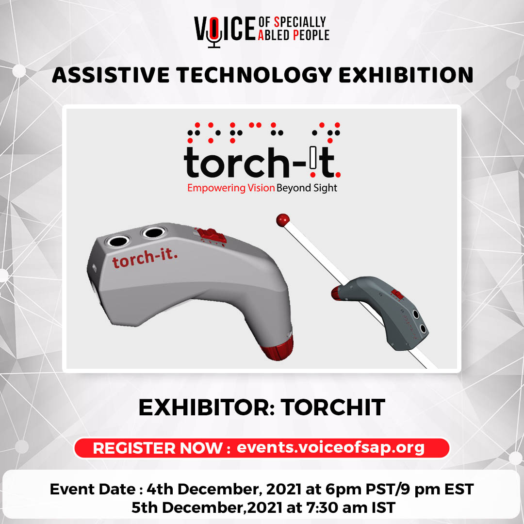 vosap2017's tweet photo. @TorchitLtd an Ahmedabad- based social impact venture whose flagship product-Saarthi, an #assistiveaid designed is improving #mobility for the #visuallyimpaired. TorchIt is pioneering a new range of credible yet affordable #assistivetechnology products/services.
@hunny_jb https://t.co/HCd4m7sPCq
