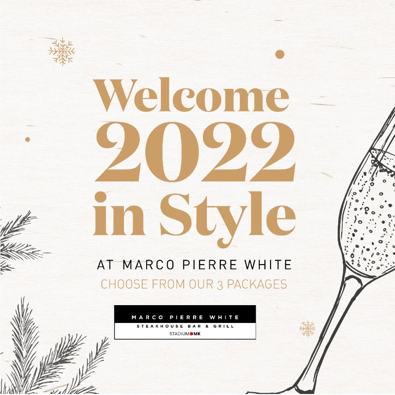 Stadium_MK's tweet photo. Celebrate 2021 in style at @mpwmiltonkeynes 🥂

End the year in luxury with 3 Packages

1️⃣ NYE Meal 
2️⃣ NYE Meal &amp; Overnight Stay at @doubletreemk
3️⃣ NYE Meal, Overnight Stay &amp; Watch @MKDonsFC v Gillingham

Christmas Day is already 𝙎𝙊𝙇𝘿 𝙊𝙐𝙏
Book now, avoid missing out 👇