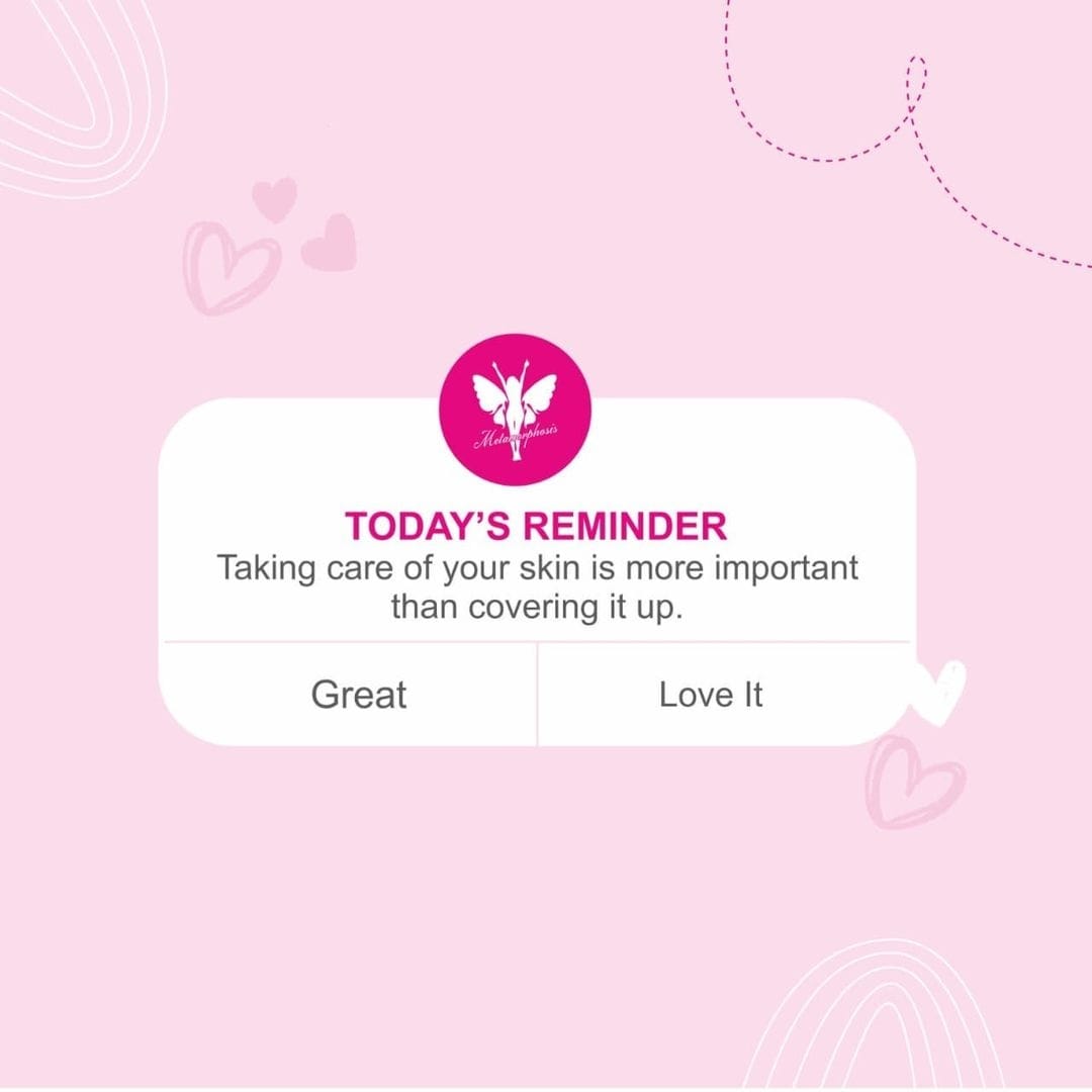 Metamorphos661's tweet photo. Do what is good for your skin and show your skin the love you have for it.😍😍

So, don’t forget to add a skincare routine to your winter essentials.

#metamorphosisclinic #skinroutine #skinrejuvenation #facialtreatment #healthyskin #beautycare #skincarejunkie #iloveskincare https://t.co/KyhgQZSQi5