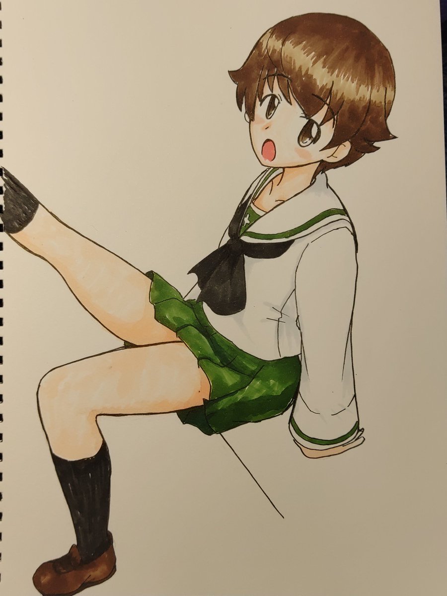 #今月描いた絵を晒そう
今月は殆ど描かなかった。大洗行かなかったら殆ど無いw 