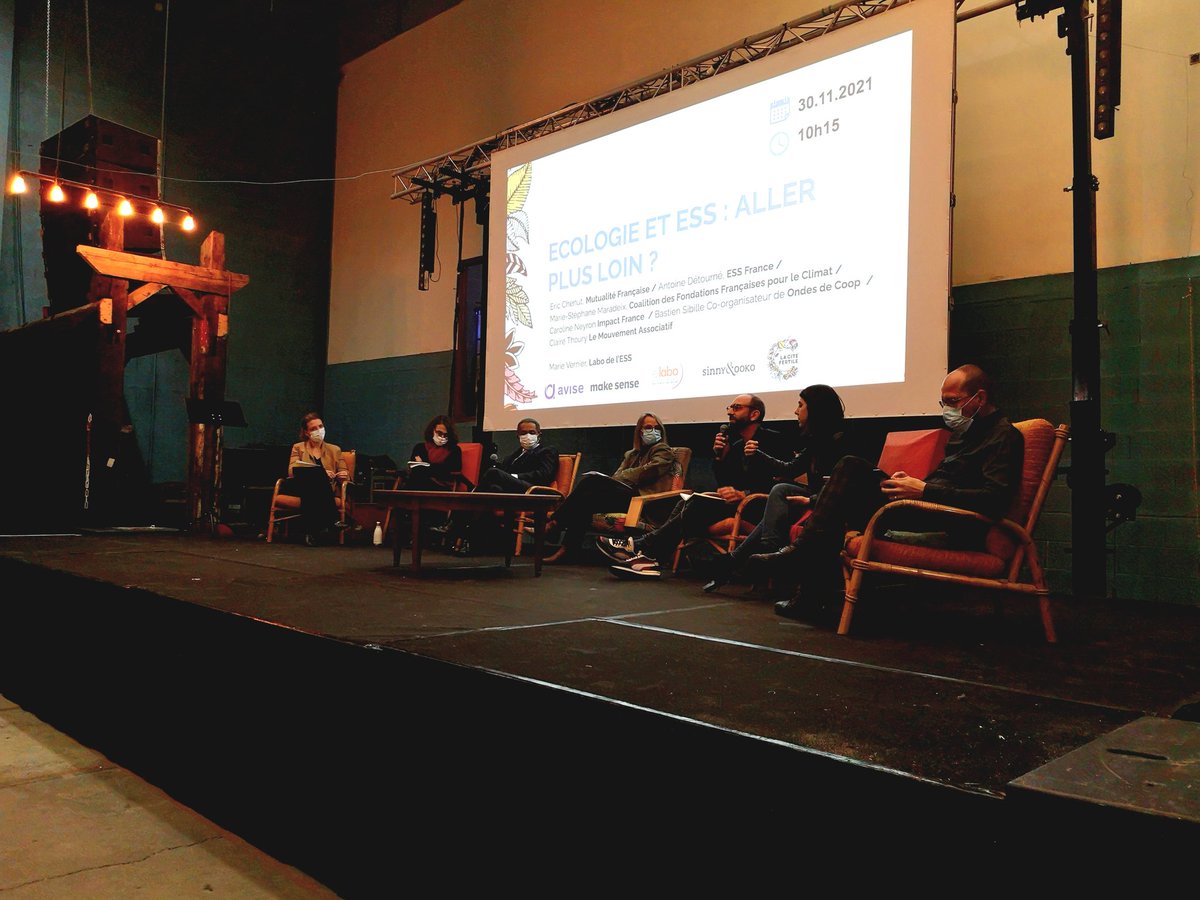 #Climat, #solidarité, #biodivserité : Transformer radicalement l'économie car les impacts négatifs de l'économie de marché sont radicaux ! 
<a href="/bastiensibille/">Bastien Sibille</a> <a href="/HuguesSibille/">Hugues Sibille</a> #JourneeEESS #ESS
<a href="/mutualite_fr/">Mutualité Française</a> <a href="/ESS_France/">ESS France</a> <a href="/lelabo_ess/">Le Labo de l'ESS</a> <a href="/CFFClimat/">CffC</a> <a href="/Mouv_ImpactFr/">Mouvement Impact France</a> <a href="/SINNYOOKO/">Sinny&Ooko</a>