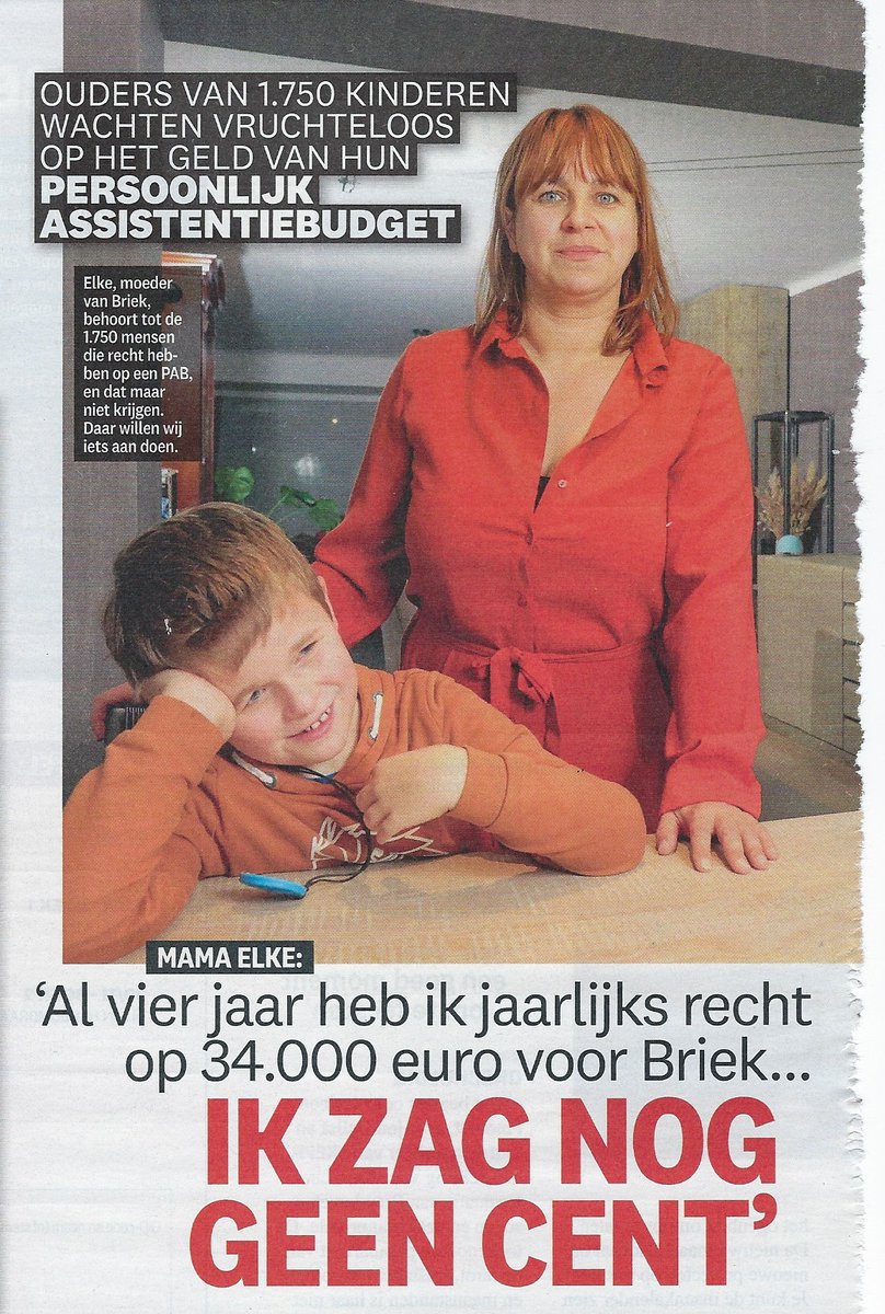 AMartelaer's tweet photo. ❗Vandaag in Dag Allemaal: ouders over het eindeloos wachten op de beloofde ondersteuning voor hun kind met een handicap. 
➡️Wouter Beke kan niet blijven rond de pot draaien. Kinderen en volwassenen met een handicap hebben nood aan een perspectief. Nu. https://t.co/6fCkgKJ8JO