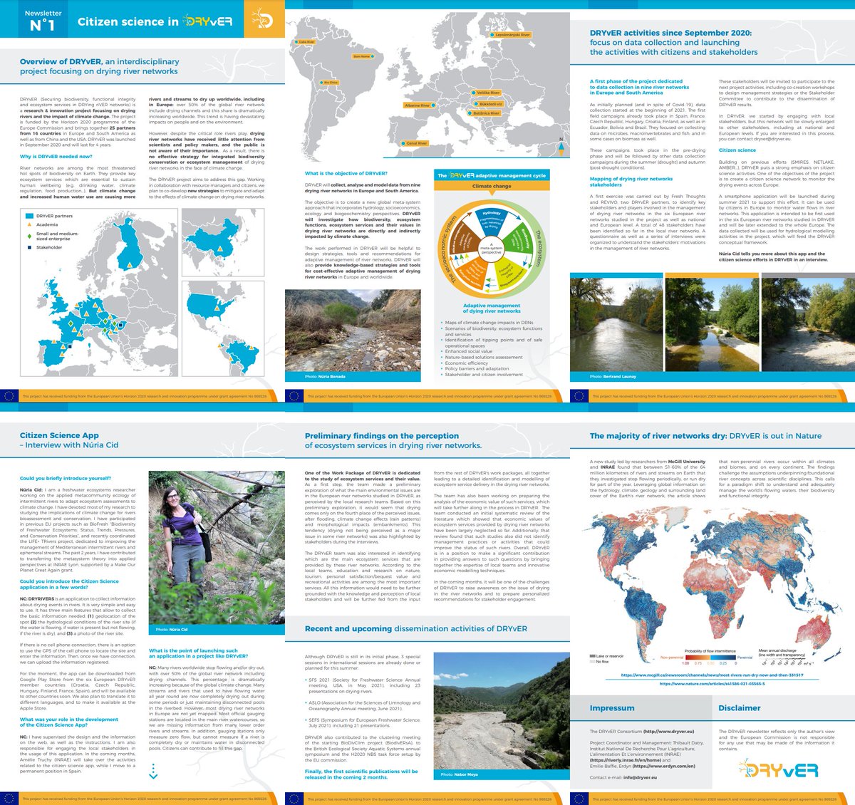 Drying River Networks and Climate Change (@dryver_h2020) on Twitter photo The 2nd <a href="/DRYvER_H2020/">Drying River Networks and Climate Change</a> newsletter is not too far away from now (it will come in January 2022). But in case you can't wait until that time, the 1st newsletter is still available on the website: dryver.eu/media/newslett…
We wish you a happy reading! 🗞️ The 2nd <a href="/DRYvER_H2020/">Drying River Networks and Climate Change</a> newsletter is not too far away from now (it will come in January 2022). But in case you can't wait until that time, the 1st newsletter is still available on the website: dryver.eu/media/newslett…
We wish you a happy reading! 🗞️