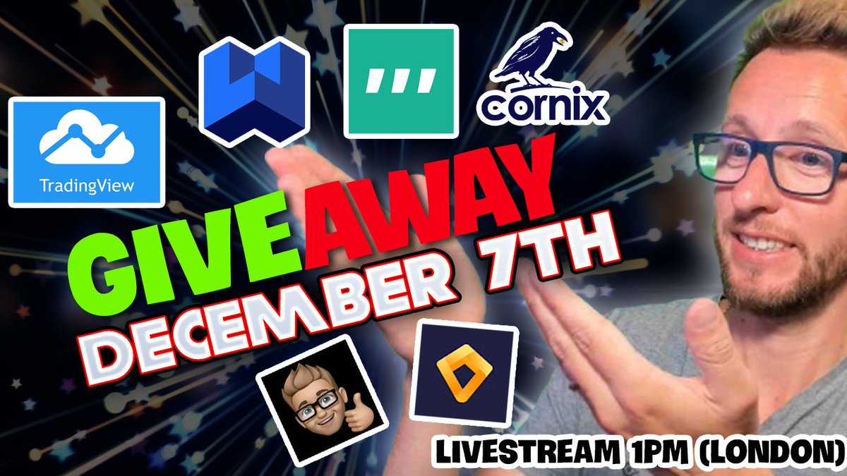 The DaviddTech Huge GIVEAWAY on December 7th at 2pm London time.
It is easy to participate simply  Follow, Like and Retweet join the discord server or email list below.
Link to email list :  bit.ly/3D3IelX
Discord : discord.gg/VpKBgpfMDH