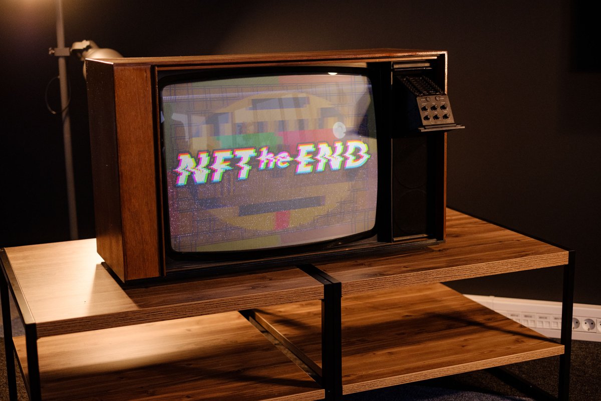 NFTheEND's tweet photo. Have you ever wondered what would B&amp;O Beovision 9000 look like in your living room? Well, now is your chance to make this dream come true. As soon as NFTheEND reaches 100% milestone, we will be giving away this nostalgic masterpiece to one lucky hodler
#nftcollector #NFTs #MATIC https://t.co/Hk9Ghpp492