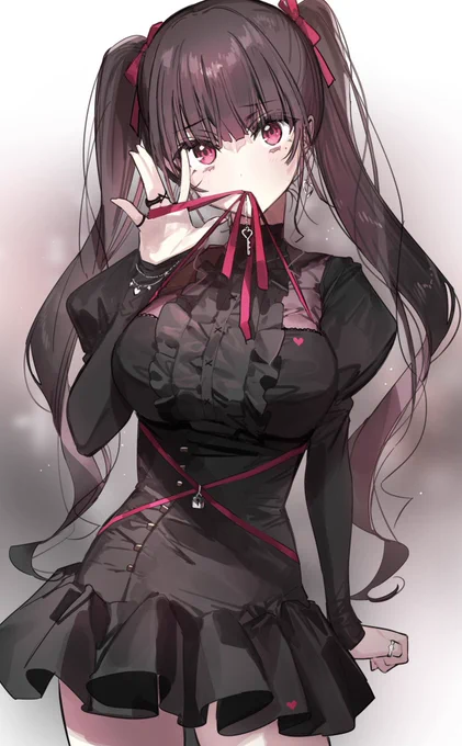 #今月描いた絵を晒そう 🖤🤍 
