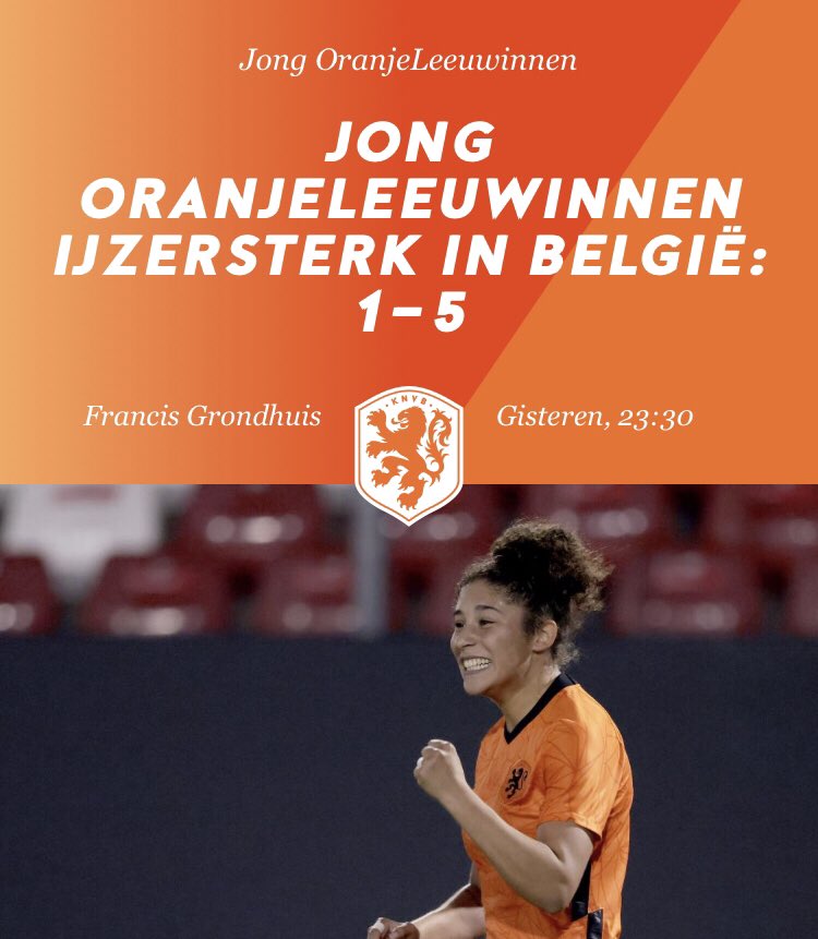 SHoogsteder's tweet photo. Dit was wel een hele speciale Interlandperiode! 🦁🔥 Winst op Portugal en België en 5 speelsters die tijdens de activiteit de kans kregen bij de OranjeLeeuwinnen. Trots om deze route af te leggen met deze geweldige groep speelsters en staf. Wat een niveau en wat een temperament! https://t.co/tDdmYsUTCf