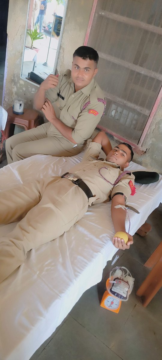 kota_ncc's tweet photo. Blood donation camp carried out by 3 Raj Arty Bty Ncc to celebrate NCC day...
@dte_ncc 
@HQ_DG_NCC 
@RajCMO 
@drajaykumar_ias https://t.co/G0yDkXi33v