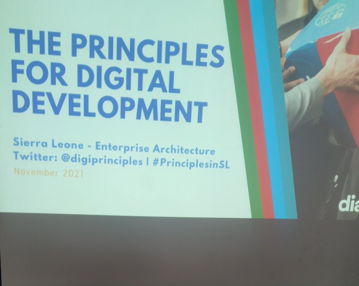 mulobi_'s tweet photo. Excited to participate in the principles for digital development. @DIAL_community
@digiprinciples @claud_lim #MIC #Salone #PrinciplesinSL https://t.co/tbEdmI5y0J