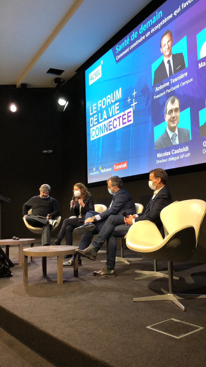 « Il faut un continuum entre le présentiel et le suivi à distance. En temps qu’opérateurs de télé santé, nous accélérons les évolutions organisationnelles du secteur. Il est essentiel d’être concentrés sur les usages des soignants et sur la sécurité. » <a href="/mlsaillard/">Marie-Laure Saillard</a> @mesdocteurs