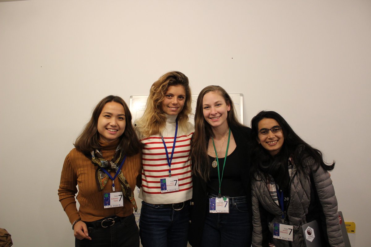 CampusMer's tweet photo. ✨Focus today on the #OceanHack winning team from San Francisco: @AHoarfrost (challenge owner), @avshrikumar, Maïa Bourgoin, and Auriane Tang.

The BLUE CARBON team worked on mapping of regional/global distributions of blue carbon resources. https://t.co/kFTuvLNWuo