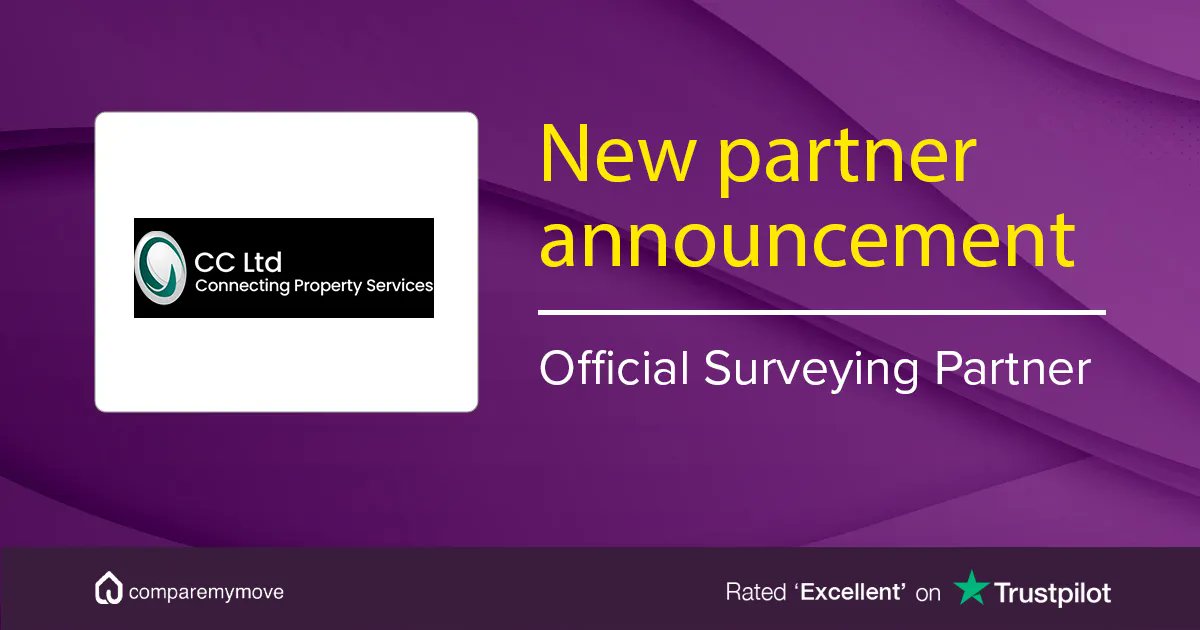 CompareMyMove's tweet photo. A very warm welcome to @CCLtd_ 👋🙌 Thank you so much for joining our surveying network 💪 We're so excited to work with you all 🎉 https://t.co/ZPh5VIhlty 👈 #LeadGeneration #Welcome #NewPartner #PropertySurvey https://t.co/wB8mWOXpNV