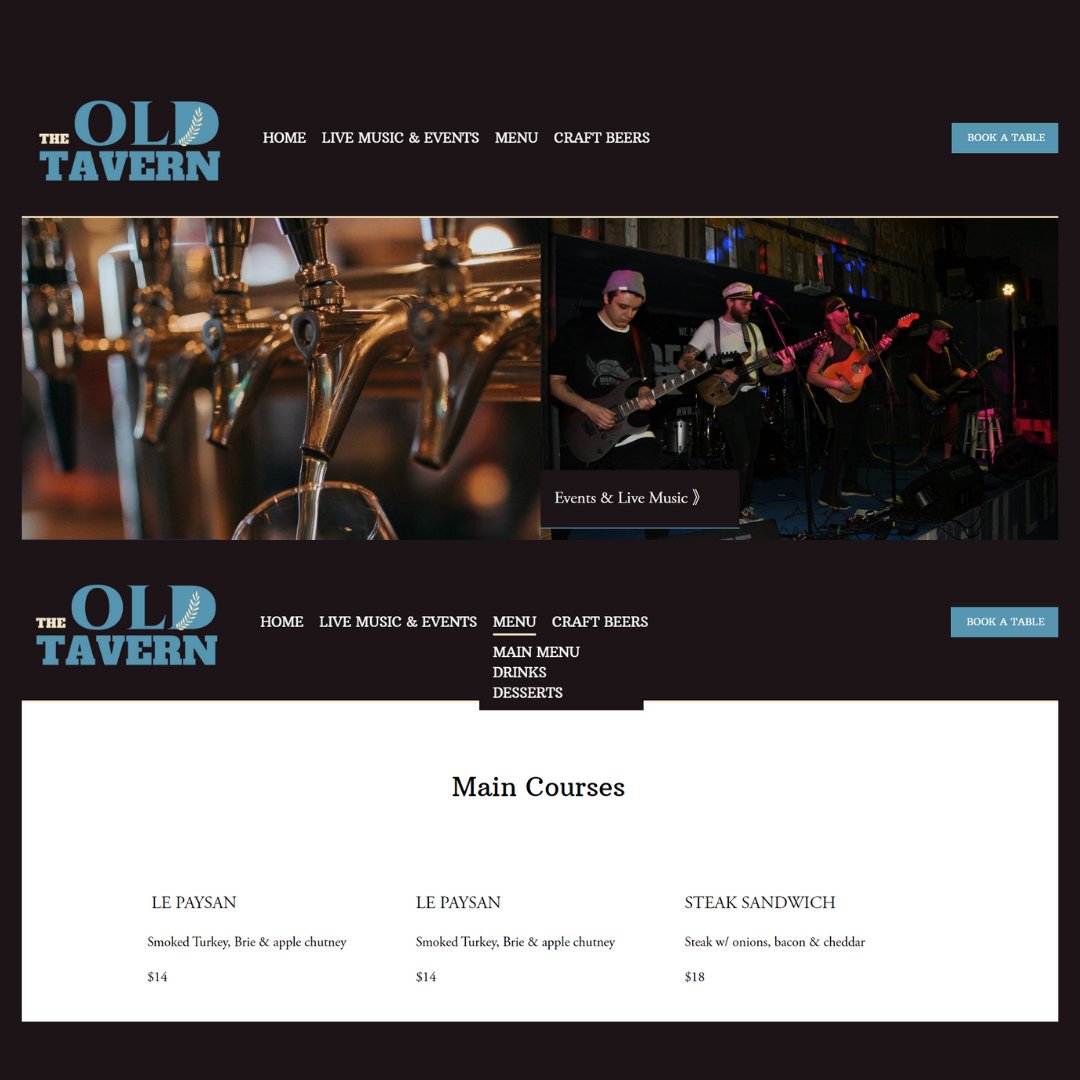 pixelhazestudio's tweet photo. Here at Pixelhaze we're happy to announce our new template 'The Old Tavern'! With a rustic warm aesthetic this Squarespace compatible template is sure to cater for you. 

Check out our PixelHaze store blog page for more details.

#pixelhaze #squarespacetemplate #webdesign https://t.co/dGhDi986ei