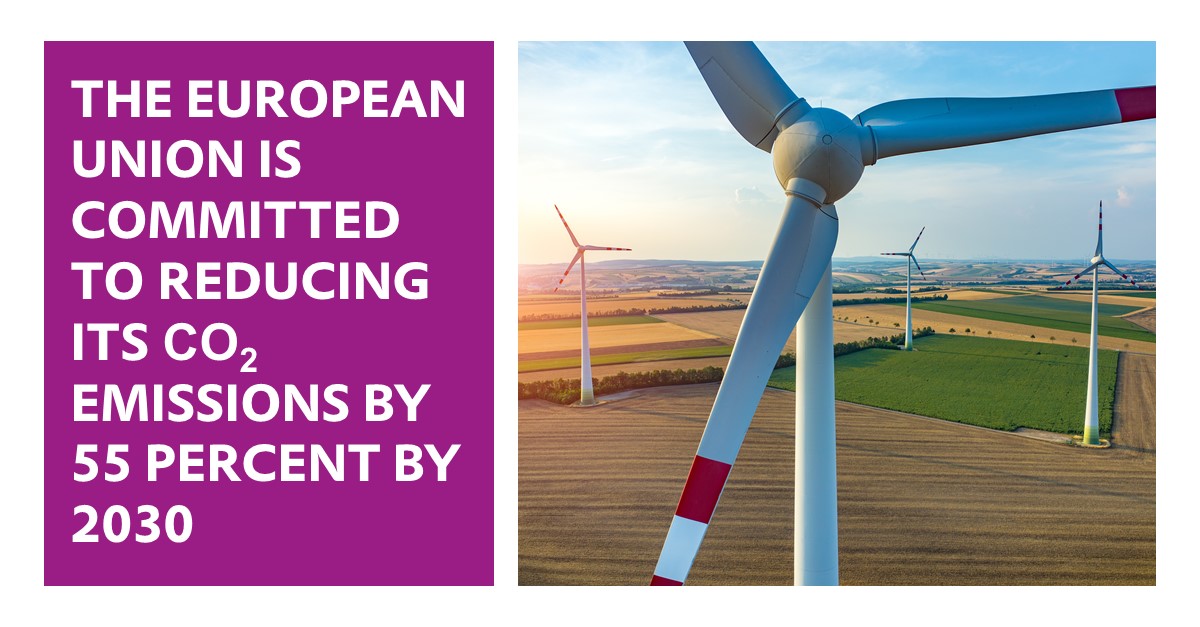 The European Union is committed to reducing its CO2 emissions by 55 percent by 2030.  Without #renewable and #sustainable #energy sources like #wind energy this won't be possible - at least this is what our European wind energy experts say. youtube.com/watch?v=-_HW6A…