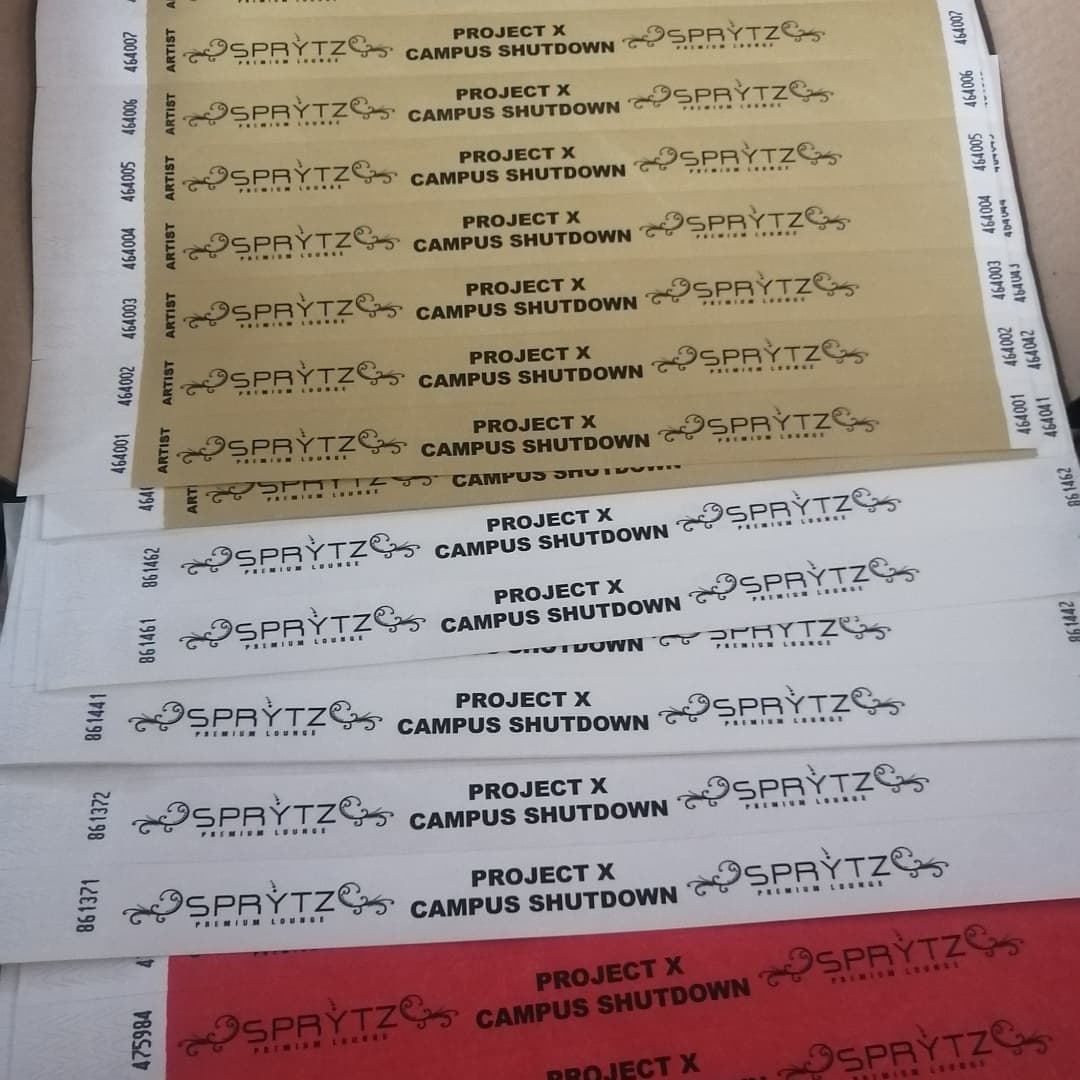 EventWristTags's tweet photo. Year-End Special 🚨🚨🚨🚨🚨

1. Order 500 plain wristbands &amp;  Get x1 Printed T-Shirt for FREE. 
2. Order 500 printed wristbands and get x2 Printed T-Shirts for your event for FREE.

T's &amp; C's apply..

WhatsApp or Call 📞0681278101
Eventwristtags@gmail.com or sales@wristtags.co.za https://t.co/SsLaSaPDtG